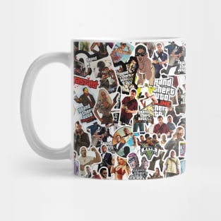 GTA Sticker bombing Mug